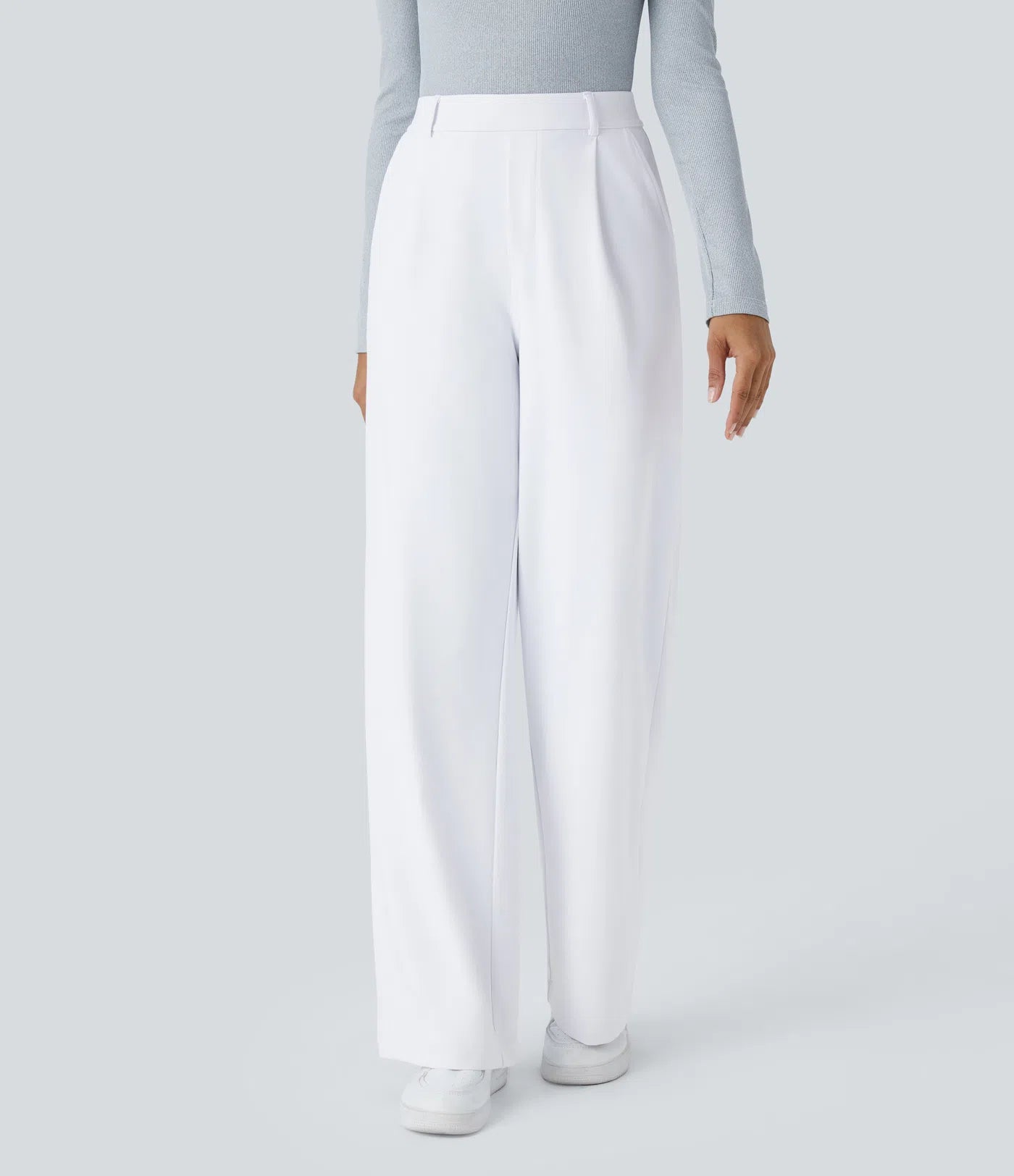 Lunara Women's High Waisted Trousers