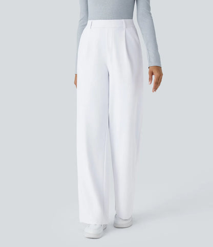 Lunara Women's High Waisted Trousers