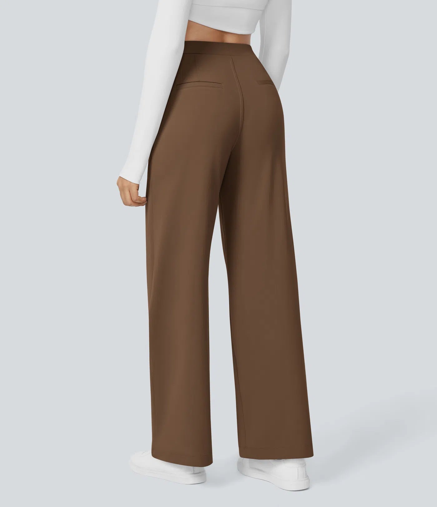 Lunara Women's High Waisted Trousers