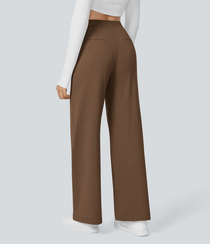 Lunara Women's High Waisted Trousers
